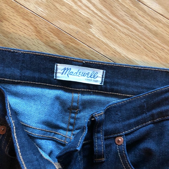 SOLD OUT Madewell flea market flare jeans dark rinse 28 - Picture 3 of 4